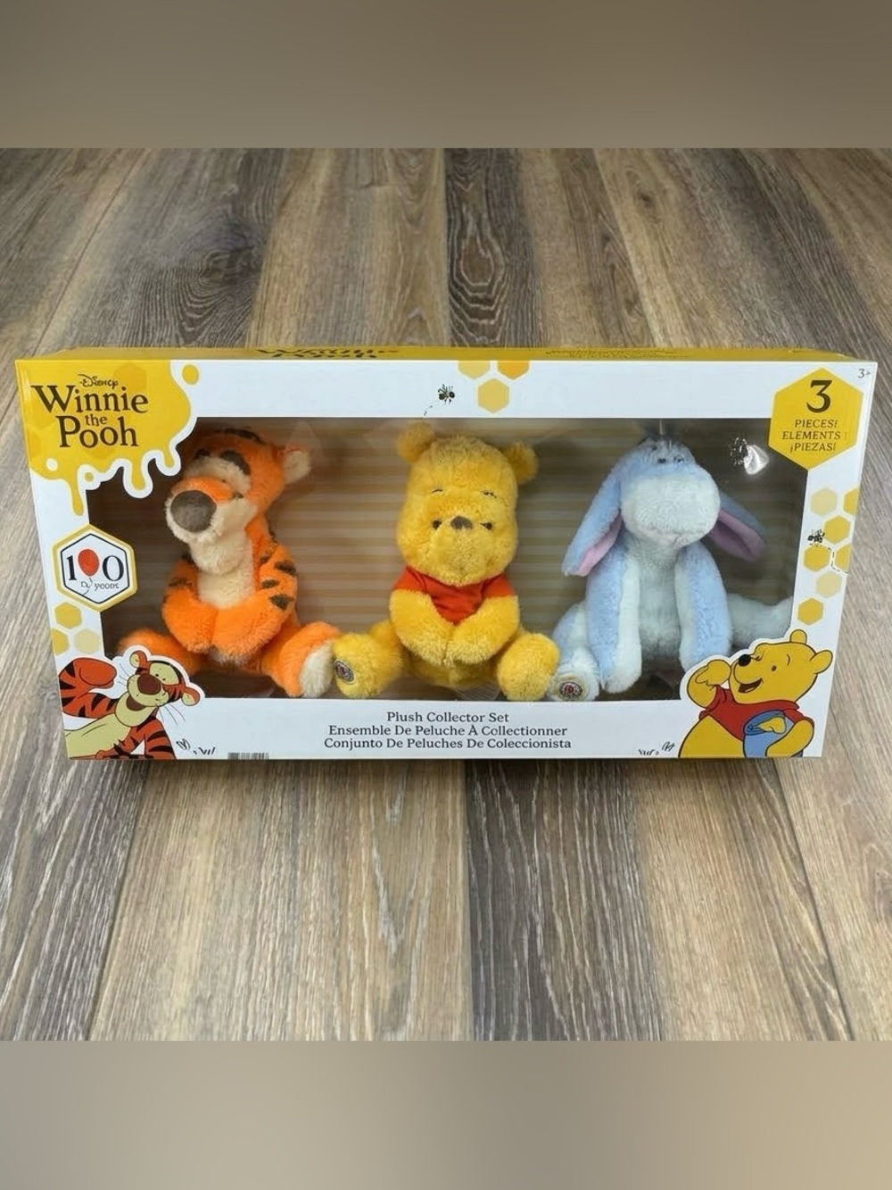 Disney Winnie The Pooh 100th Anniversary Plush Collector Set Walmart Exclusive